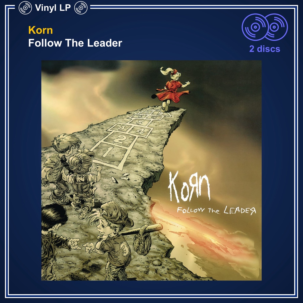 [แผ่นเสียง Vinyl LP] Korn - Follow The Leader [ใหม่และซีล SS]