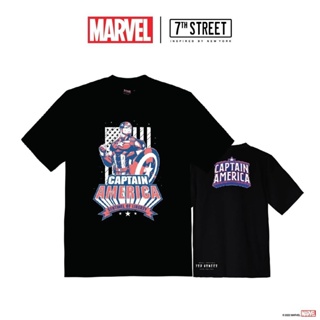 พร้อมส่ง เสื้อยืด MARVEL Super Hero ลิขสิทธิ์แท้แบรนด์ 7thStreet  Oversize  O-SRJ002