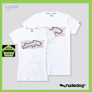 Rudedog เสื้อคอกลม ชาย หญิง รุ่น Lane สีขาว