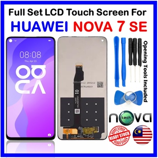 Ngs ชุดหน้าจอสัมผัส LCD พร้อมเครื่องมือ สําหรับ HUAWEI Nova 7 SE