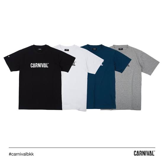 Carnival Logo T-Shirt เสื้อยืดแขนสั้น