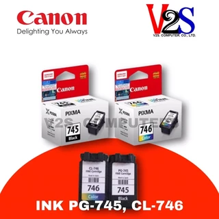 หมึกแท้ ตลับหมึกอิงค์เจ็ท Canon Ink PG-745 / CL-746 [ สีดำ และ สี ] ของแท้ 100%