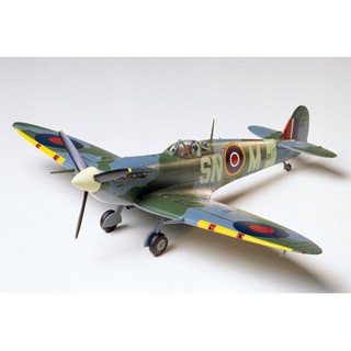 [ชุดโมเดลสเกลประกอบเอง] TAMIYA 61033 1/48 SUPERMARINE SPITFIRE MK.VB TROP. โมเดลทามิย่าแท้ model