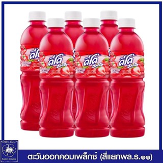 *[1 แพ็ค] DeeDo ดีโด้ น้ำสตรอเบอร์รี่ 450 มล.แพ็ค 6 ขวด 5029