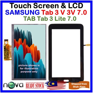 Ngs หน้าจอสัมผัส LCD สําหรับ SAMSUNG Galaxy Tab 3 Lite 7.0 WiFi T110 3G T111 SAMSUNG Galaxy Tab 3V 3 V T116