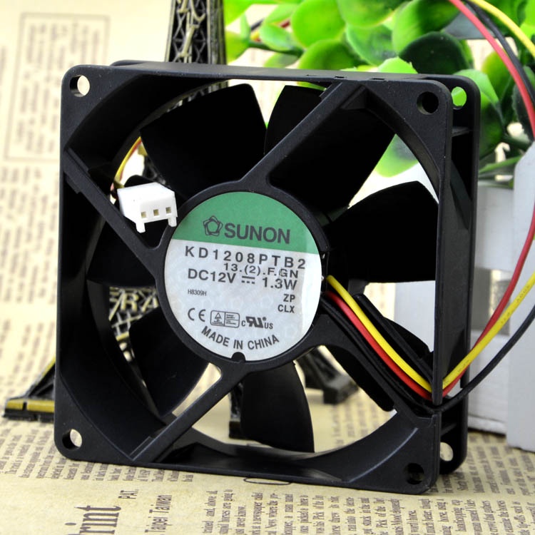 SZ 8025 BALL 8CM8 CM CASE FAN 12V KD1208PTB2