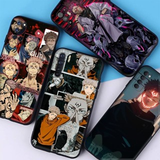 เคสโทรศัพท์มือถือซิลิโคน ลายการ์ตูนอนิเมะ Jujutsu Kaisen Yuji สําหรับ OPPO Realme V11 V11S V13 XT X2 C21Y C25Y C25 C25S 8S Q3 Q3i Narzo 50i 20 30A Pro LK25