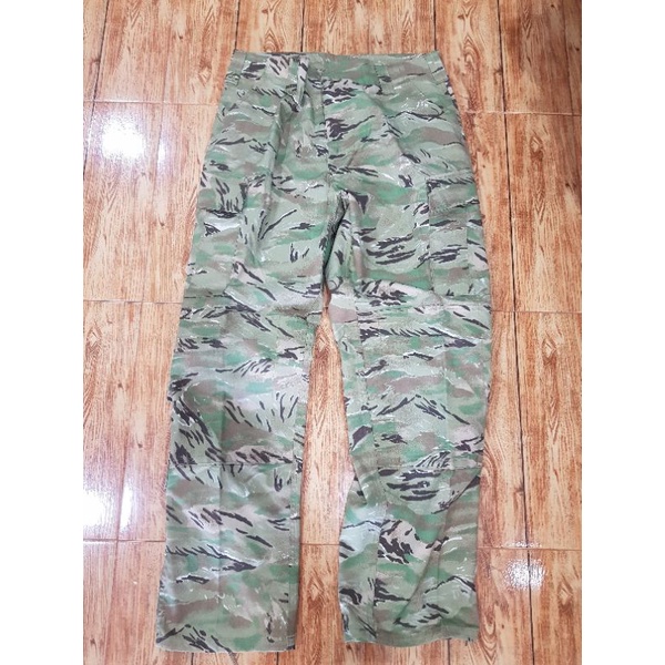 กางเกงทหาร usa รีโปร TIGER STRIPE  MEDIUM SHORT เอว31"-36"