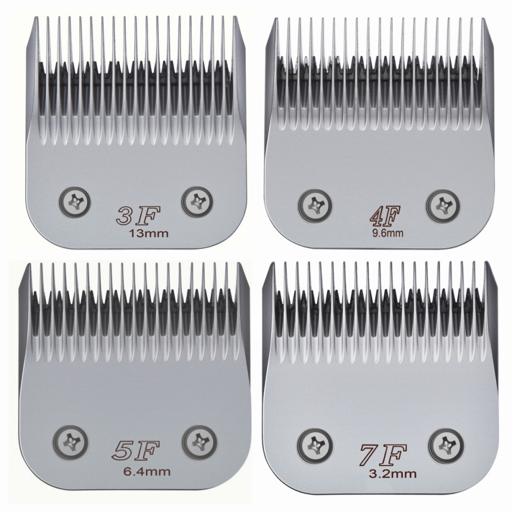 Dog Grooming ใบมีดปัตตาเลี่ยน สเตนเลส ถอดออกได้ แบบเปลี่ยน สําหรับ Andis Wahl Oster