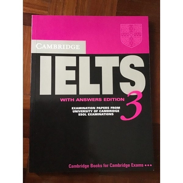 IELTS examination papers with answers edition 3 Cambridge