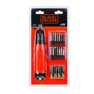 Black+Decker ไขควงไฟฟ้าไร้สาย 6โวลต์ รุ่น A7073-TW