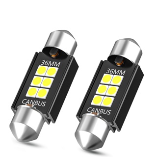 C5w ไฟอ่านหนังสือ Led 6SMD 3030 Chips C10W Led 31 มม. 36 มม. 39 มม. 41 มม. สีขาว 12V สําหรับติดตกแต่งภายในรถยนต์