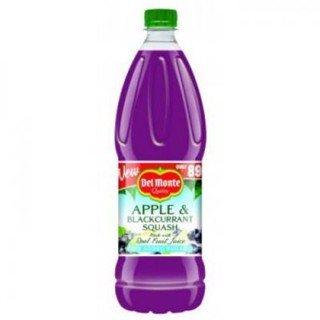 Apple &amp; blackcurrant squash 1L