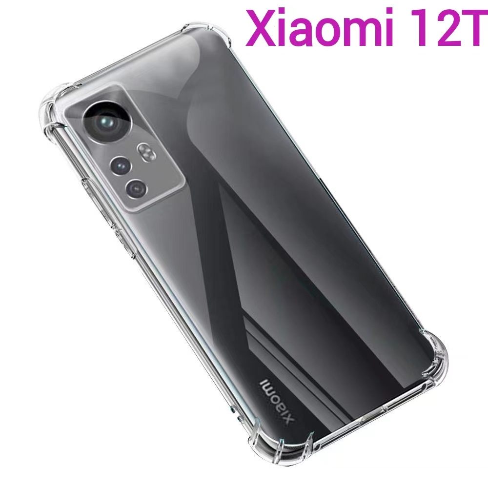 Xiaomi 12T(พร้อมส่งในไทย)เคสTPUใสกันกระแทกแบบคลุมกล้องXiaomi 12T/Mi 12T/Xiaomi 12T Pro/Mi12T Pro/Red