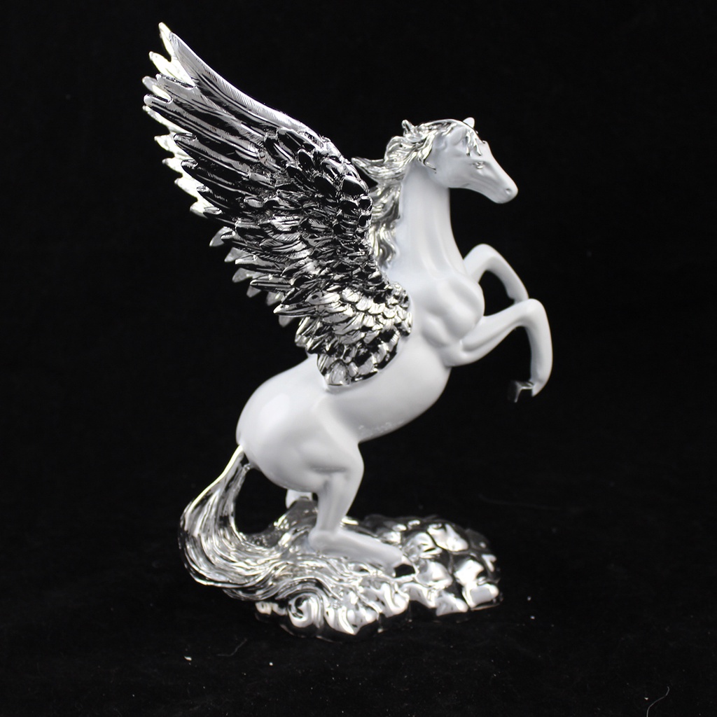 เครื่องประดับเรซิ่น รูปดอกเพกาซัส สไตล์ยุโรป สําหรับตกแต่งบ้าน ออฟฟิศ - รูปที่ 5