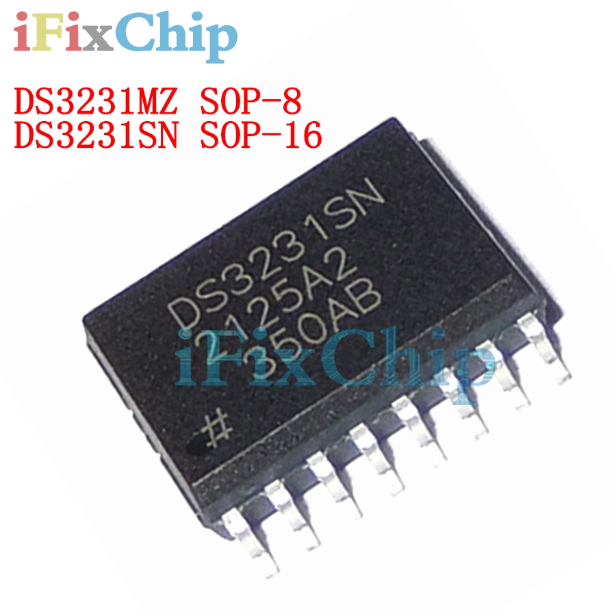 วงจรรวม SOP-8 DS3231SN SOP16 DS3231 DS3231S 3231SN DS3231N DS3231MZ DS3231M 2 ชิ้น