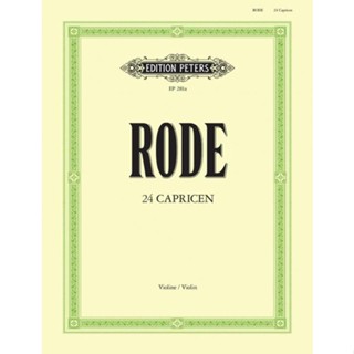 (Violin) Rode  24 Caprices (in the Form of Etudes) for Violin (EP281a)