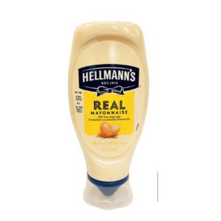 Hellmanns - Real mayonnaise squeezy 404g