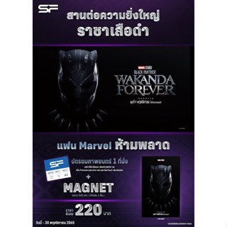 📍พร้อมส่ง📍ชุดMagnet + ตั๋วภาพยนตร์ Black Panther Wakanda Forever แบล็คแพนเธอร์ วาคานด้าจงเจริญ