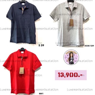 👜: New!! Burberry Polo T-shirt ‼️ก่อนกดสั่งรบกวนทักมาเช็คสต๊อคก่อนนะคะ‼️