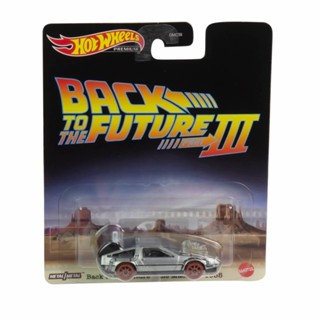 Hot Wheels Retro Entertainment Back to the Future Time Machine