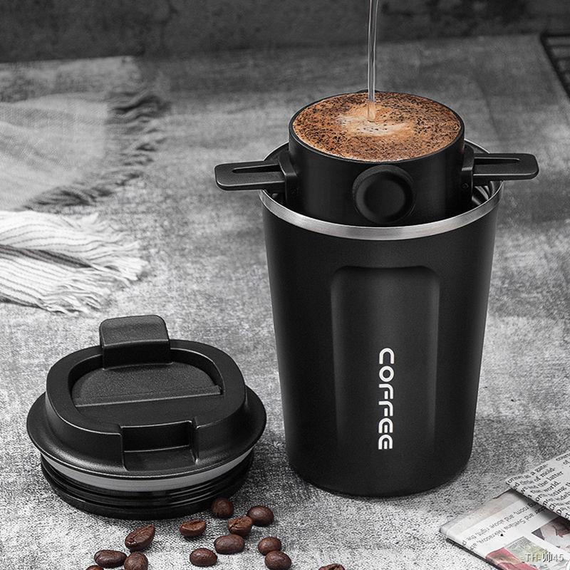 ☺เตรียมจัดส่ง☺ชุดดริปกาแฟสด  ที่กรองกาแฟแบบไร้กระดาษ ที่กรองกาแฟสแตนเลส ที่กรองน้ำหยด เครื่องทำกาแฟแบบพกพา