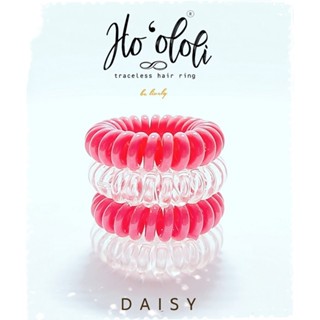 ยางรัดผมขนาดใหญ่ Ho`ololi (4CM)  สี DaisY Color🌸 ยางรัดผมเกลียว ยางมัดผมเกาหลี