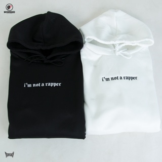 9FEB hoodies ลาย Im not a rapper (ลายปัก) ฮู้ดดี้ เสื้อกันหนาว