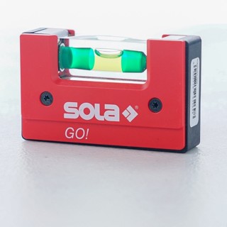 SOLA NO.01620101 GO! Compact Spirit Level  Factory Gear  By Gear Garage