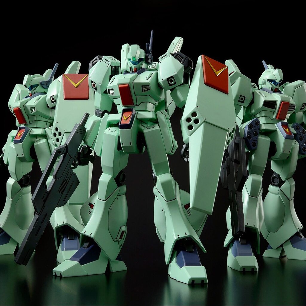 (เหลือ1ชิ้น ทักแชทก่อนโอน) 9030671 (set3) p-bandaihg1/144 Jegan normal+A type+B type [F91 ver.] with