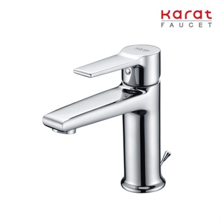 Karat Faucet ก๊อกเดี่ยวอ่างล้างหน้าแบบก้านโยกพร้อมป๊อบอัพ รุ่น KF-18-620-50