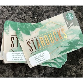 กาแฟ บัตรแทนเงินสด Starbuck ❗️ส่งบัตรจริงเท่านั้น❗️