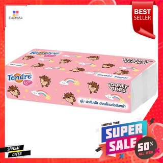 เทนเดอร์ กระดาษเช็ดหน้า 150 แผ่น คละแบบTender Facial Tissue 150 Sheets Assorted Styles