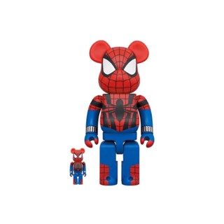 ใหม่พร้อมส่ง ของแท้ BE@RBRICK The Amazing Spiderman 400% &amp; 100%