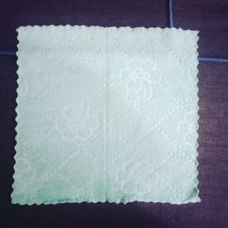 ผ้าเช็ดตัวสัตว์เลี้ยง 30x30 ซม. ไร้ขอบใช้เเล้วไม่เจ็บ