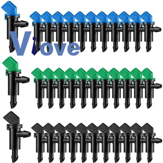 ตัวปล่อยน้ําหยด 3 ขนาด 1 GPH 2 GPH 4 GPH ต่อชั่วโมง สําหรับรดน้ําต้นไม้ พุ่มไม้ 90 ชิ้น