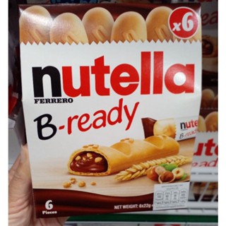 nutella B-ready ขนาด 6 p ×22 g.