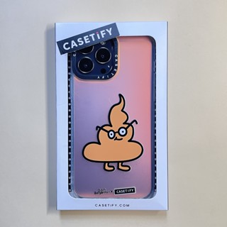 Casetify X Jon Burgerman doodie เคสโทรศัพท์มือถือ PC TPU แข็ง ขอบลายเลเซอร์ สําหรับ IPhone 14 Pro MAX 14 Plus 13 Pro MAX 12 Pro MAX 11 Pro MAX XS MAX XR X