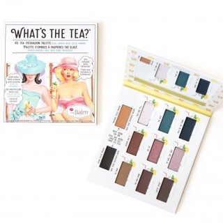 theBalm Whats the tea? Ice tea eyeshadow palette  เดอะ บาล์ม วอท เดอะ ที ไอซ์ ที อายแชโดว์ พาเลท