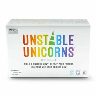 Unstable Unicorns บอร์ดเกม คู่มือภาษาอังกฤษ