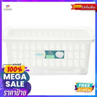 โลตัสที่คว่ำจานพลาสติกมีฝาครอบสีขาว2401LOTUSS DISH DRAINER WHITE 2401