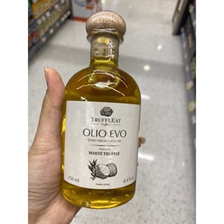 Olio Evo Extra Virgin Olive Oil Flavoured  With White Truffle ( Truffle Eat Brand ) 250 Ml. น้ำมันมะกอก ธรรมชาติ กลิ่นเห็ดทรัฟเฟิลขาว ( ตรา ทรัฟเฟิล อีท )