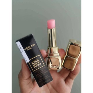 ลิป GUERLAIN KissKiss Bee Glow Honey Tint Lip Balm 3.2g. สี 258 Rose Glow