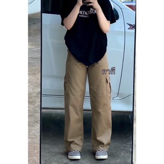 กางเกงคาโก้ดิกกี้ dickies กางเกงขายาวเองสูงใส่ได้ทั้งชายหญิง