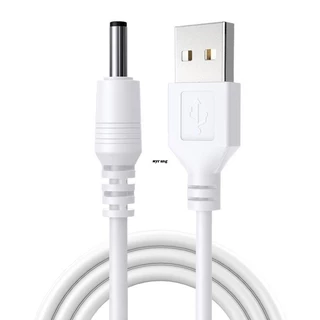 ✿ แจ็คตรง สําหรับอะแดปเตอร์เชื่อมต่อ DC ปลั๊กบาร์เรล 3.5x1.35 มม. เป็นสายเคเบิล USB สําหรับลําโพง โคมไฟตั้งโต๊ะ