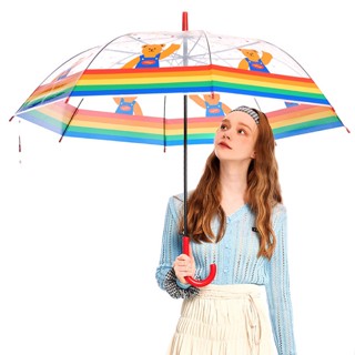 [ Wiggle Wiggle ]Transparent Umbrella ร่มใส