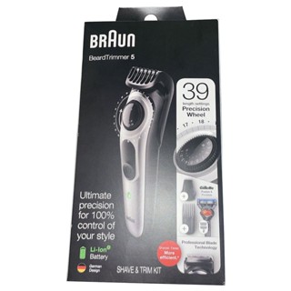 Braun Beard Trimmer 5 BT5260 Shave &amp; Trim Kit (US Plug) - 39 Length Settings