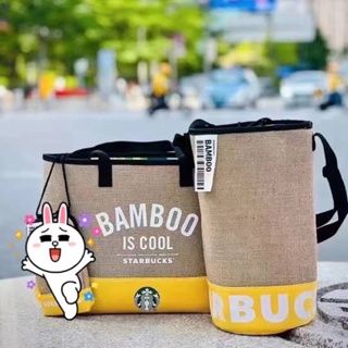 starbucks Bamboo กระเป๋า