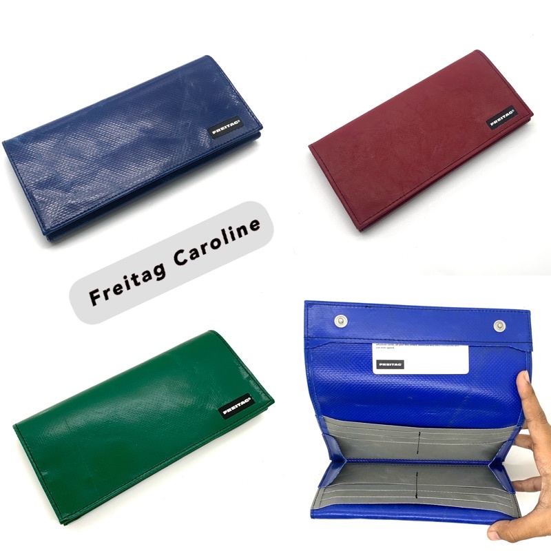 Freitag  Caroline F555 กระเป๋าสตางค์ใบยาว มือ1 ไม่ผ่านการใช้งาน