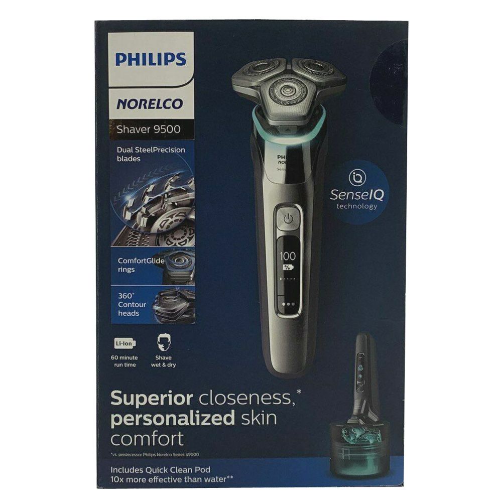 Philips Norelco Shaver 9500 Wet &amp; Dry Electric Shaver S9985/84 ( US Plug )